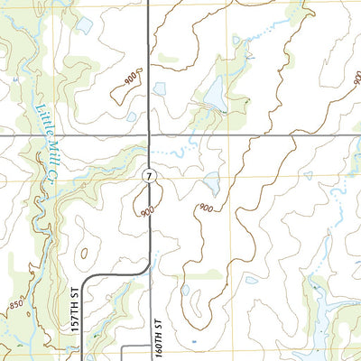 United States Geological Survey Devon, KS (2018, 24000-Scale) digital map