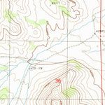 United States Geological Survey Devon Peak, NV (1986, 24000-Scale) digital map