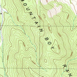United States Geological Survey Devon Peak, NV (1986, 24000-Scale) digital map