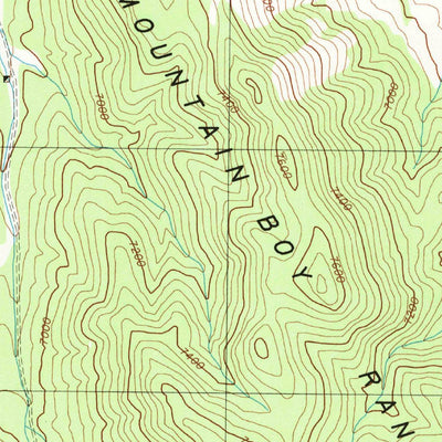 United States Geological Survey Devon Peak, NV (1986, 24000-Scale) digital map