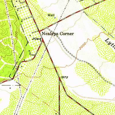 United States Geological Survey Devore, CA (1954, 24000-Scale) digital map