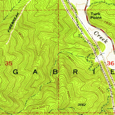 United States Geological Survey Devore, CA (1954, 24000-Scale) digital map