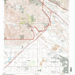 United States Geological Survey Devore, CA (1996, 24000-Scale) digital map