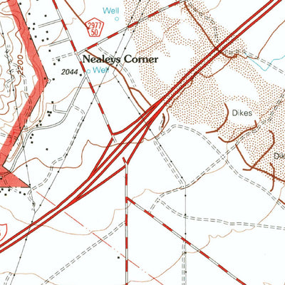 United States Geological Survey Devore, CA (1996, 24000-Scale) digital map
