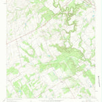 United States Geological Survey Dewees, TX (1961, 24000-Scale) digital map