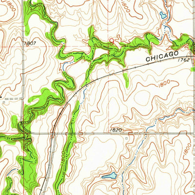 United States Geological Survey Deweese, NE (1960, 24000-Scale) digital map
