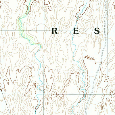 United States Geological Survey Dewey Flat, AZ (1989, 24000-Scale) digital map