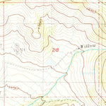 United States Geological Survey Dewey Gulch, CA (1984, 24000-Scale) digital map