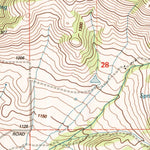 United States Geological Survey Dewey Gulch, CA (2001, 24000-Scale) digital map