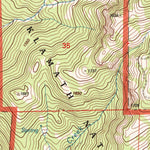 United States Geological Survey Dewey Gulch, CA (2001, 24000-Scale) digital map