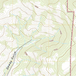 United States Geological Survey Dewey Gulch, CA (2021, 24000-Scale) digital map