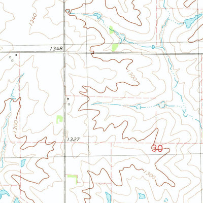 United States Geological Survey Dewey, IA (1980, 24000-Scale) digital map