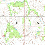 United States Geological Survey Dewey, IA (1980, 24000-Scale) digital map