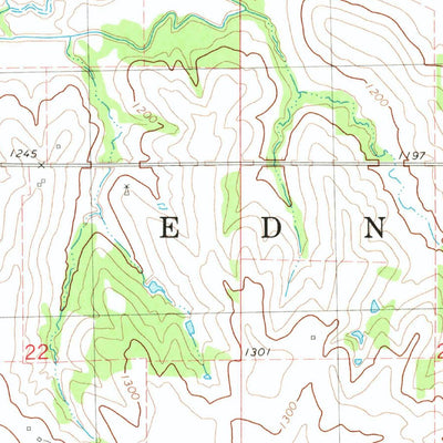 United States Geological Survey Dewey, IA (1980, 24000-Scale) digital map