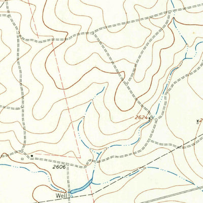United States Geological Survey Dewey Lake NE, TX (1964, 24000-Scale) digital map