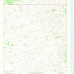 United States Geological Survey Dewey Lake SE, TX (1965, 24000-Scale) digital map