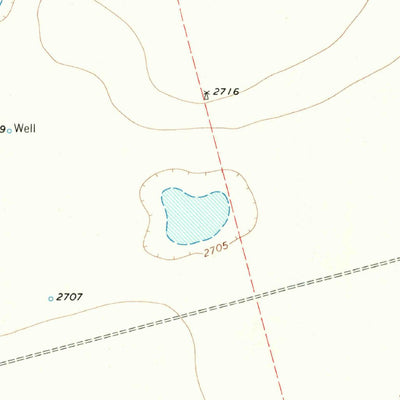 United States Geological Survey Dewey Lake SE, TX (1965, 24000-Scale) digital map
