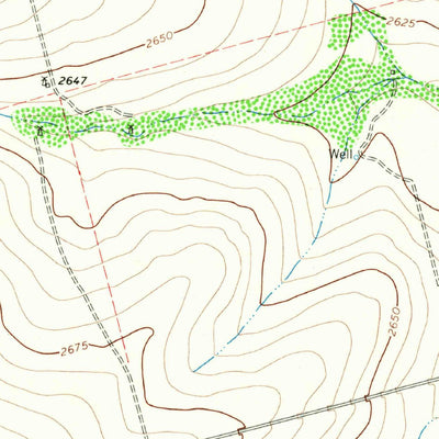 United States Geological Survey Dewey Lake SE, TX (1965, 24000-Scale) digital map