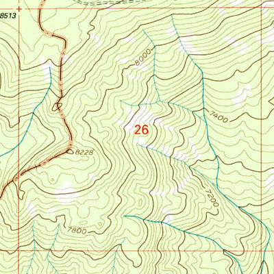 United States Geological Survey Dewey, MT (1997, 24000-Scale) digital map