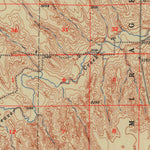 United States Geological Survey Dewey Ranch, KS (1951, 62500-Scale) digital map