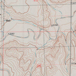 United States Geological Survey Dewey Ranch NW, KS (1981, 24000-Scale) digital map