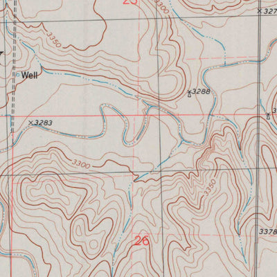 United States Geological Survey Dewey Ranch NW, KS (1981, 24000-Scale) digital map