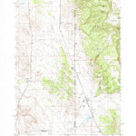 United States Geological Survey Dewey, SD-WY (1951, 24000-Scale) digital map