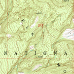 United States Geological Survey Dewey, SD-WY (1951, 24000-Scale) digital map