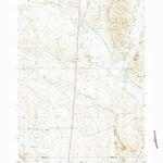 United States Geological Survey Dewey SW, WY (1951, 24000-Scale) digital map