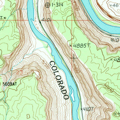 United States Geological Survey Dewey, UT (1985, 24000-Scale) digital map