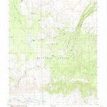 United States Geological Survey Dexter Canyon, CA (1986, 24000-Scale) digital map