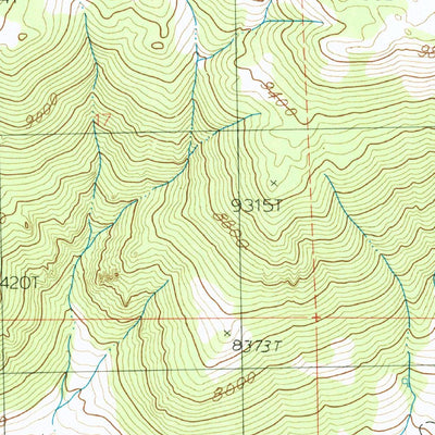 United States Geological Survey Dexter Canyon, CA (1986, 24000-Scale) digital map