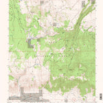 United States Geological Survey Dexter Canyon, CA (1994, 24000-Scale) digital map