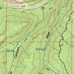 United States Geological Survey Dexter Canyon, CA (1994, 24000-Scale) digital map