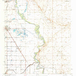 United States Geological Survey Dexter East, NM (1950, 24000-Scale) digital map