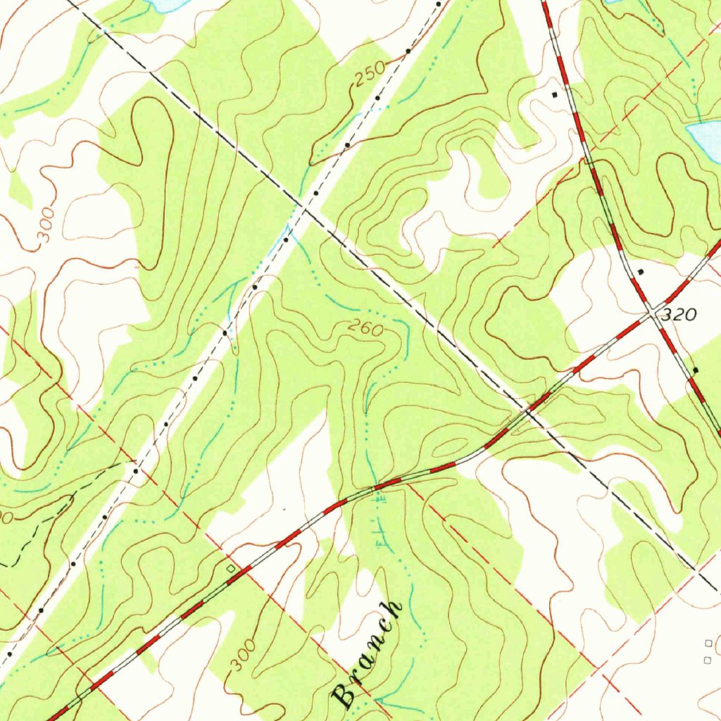 Dexter, GA (1974, 24000-Scale) Map by United States Geological Survey ...