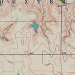 United States Geological Survey Dexter, KS (1962, 24000-Scale) digital map
