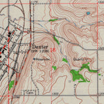 United States Geological Survey Dexter, KS (1962, 24000-Scale) digital map