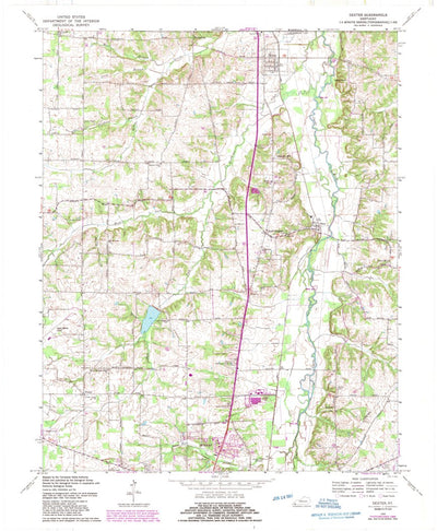 United States Geological Survey Dexter, KY (1969, 24000-Scale) digital map