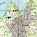 United States Geological Survey Dexter, ME (1984, 24000-Scale) digital map