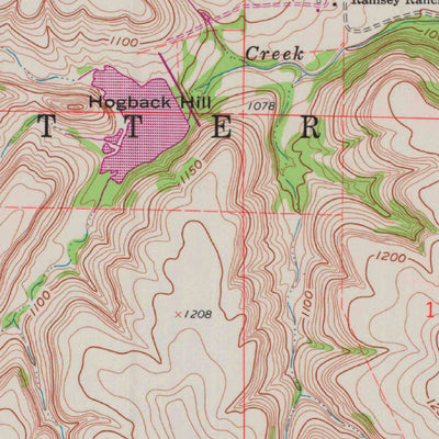 United States Geological Survey Dexter NE, KS (1962, 24000-Scale) digital map