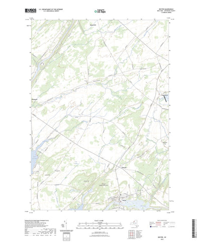 United States Geological Survey Dexter, NY (2023, 24000-Scale) digital map