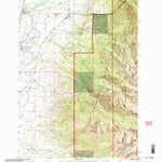 United States Geological Survey Dexter Point, MT (2000, 24000-Scale) digital map