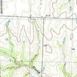 United States Geological Survey Dexter, TX-OK (1982, 24000-Scale) digital map