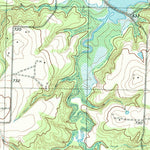 United States Geological Survey Dexter, TX-OK (1982, 24000-Scale) digital map