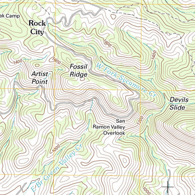 United States Geological Survey Diablo, CA (2012, 24000-Scale) digital map