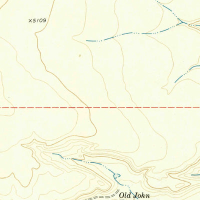 United States Geological Survey Diablo Canyon East, TX (1977, 24000-Scale) digital map