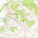 United States Geological Survey Diagonal, IA (1981, 24000-Scale) digital map