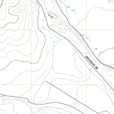 United States Geological Survey Diamond A Ranch, NM (2020, 24000-Scale) digital map