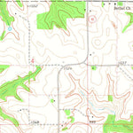 United States Geological Survey Diamond Bluff East, WI-MN (1974, 24000-Scale) digital map